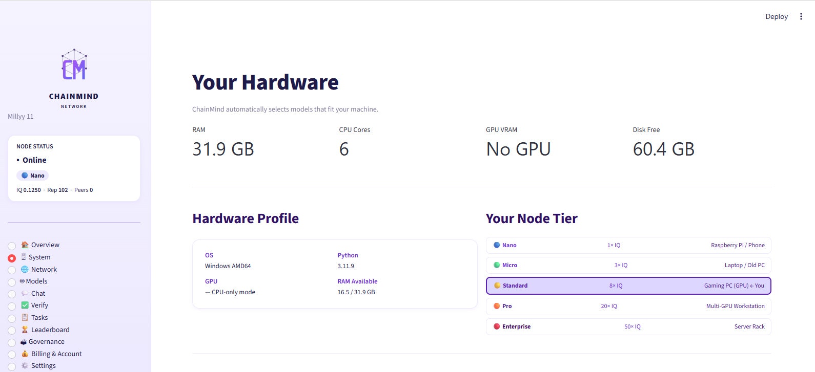 ChainMind—Decentralized Intelligence Net gallery image