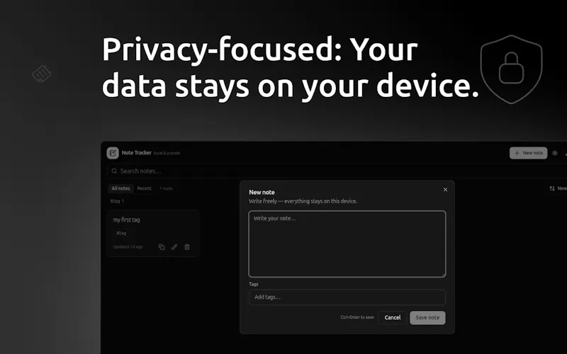 Note Tracker screenshot 3
