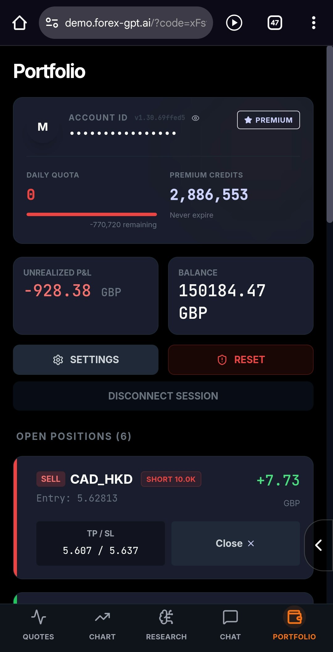 ForexGPT® Voice/Chat controlled trading gallery image