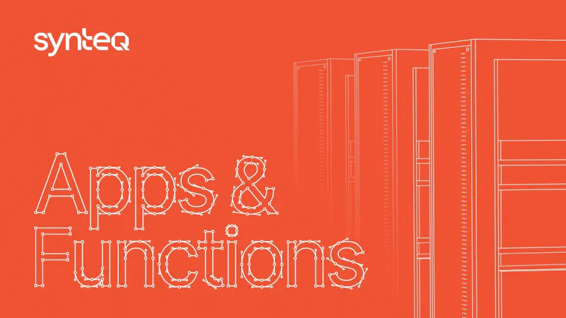 Synteq Apps & Serverless Functions screenshot 1 (video preview)