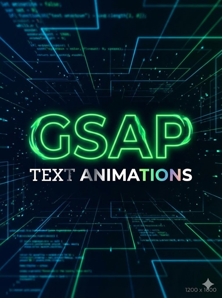 Gsap text animations framer - Main product screenshot demonstrating key features and user interface