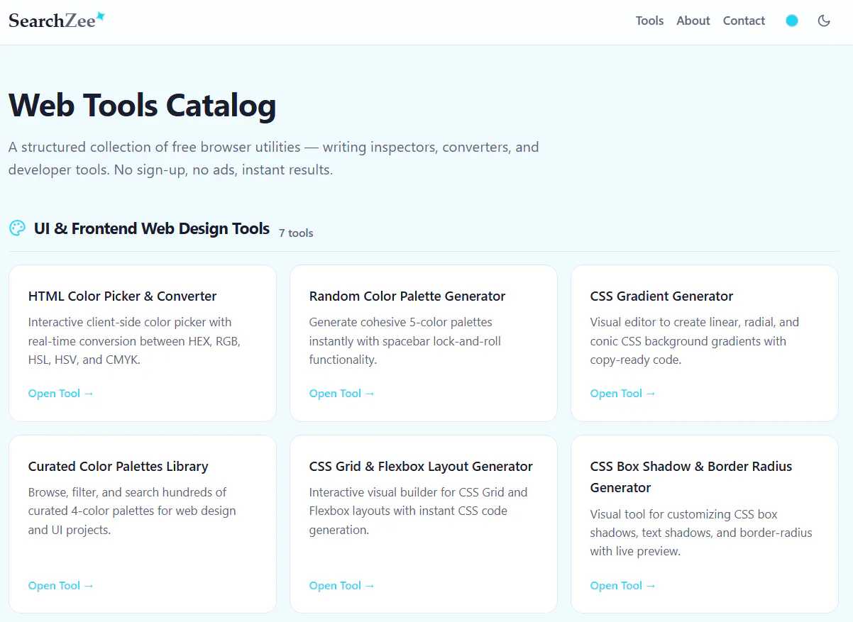 SearchZee Web Tools gallery image