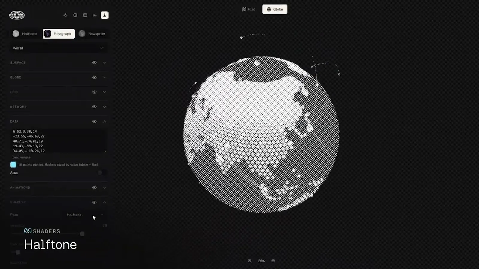 Globestudio screenshot 1 (video preview)