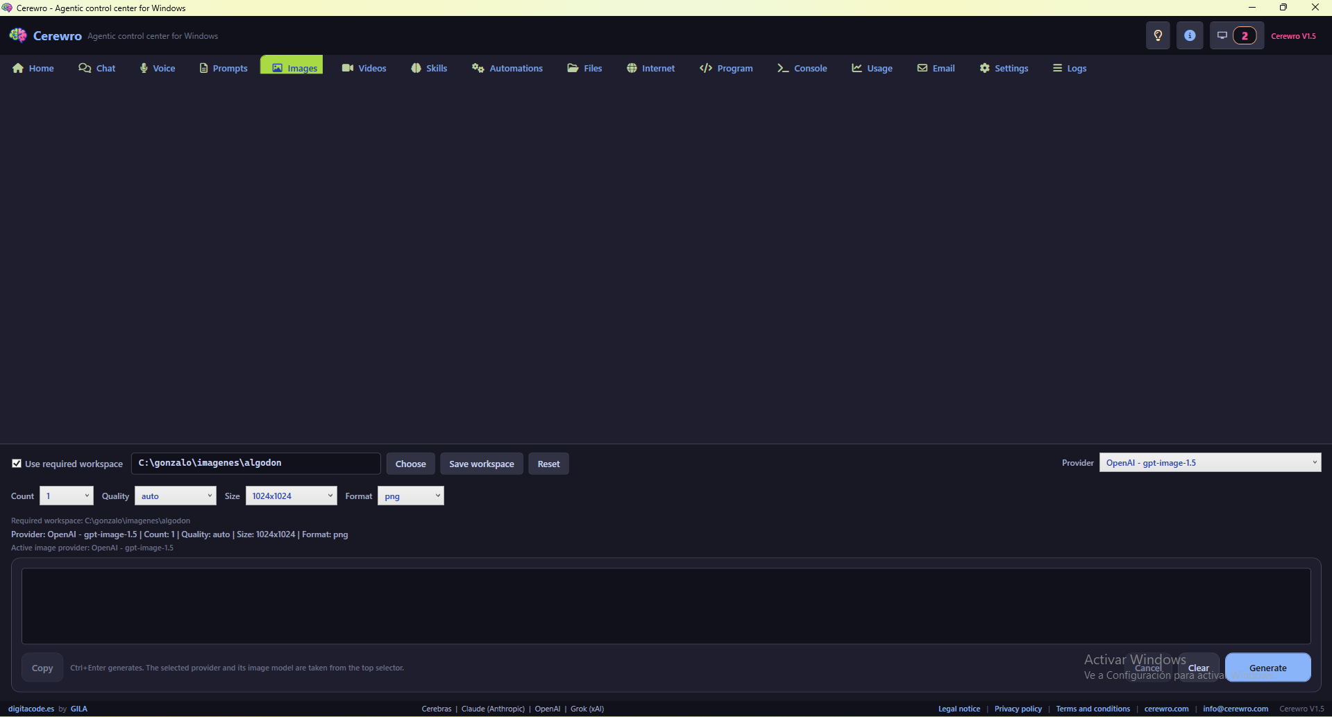 Cerewro: Windows AI Agent gallery image