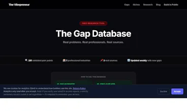 The Gap Database gallery image