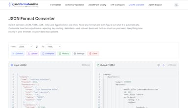 JSON Format Online gallery image