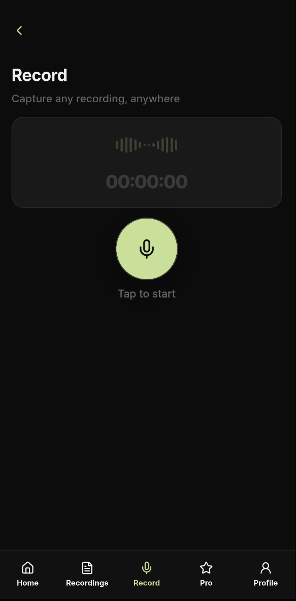 Voxyq - audio & video to text gallery image