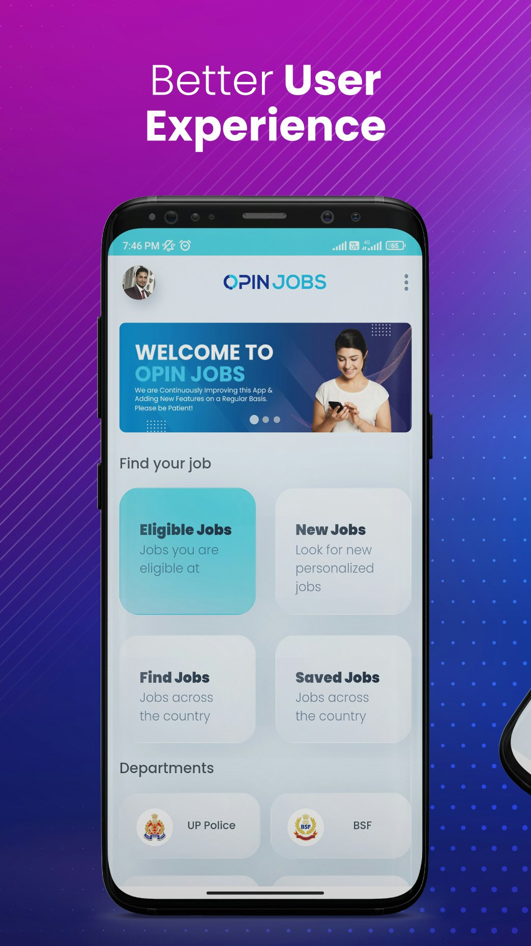 Média Emplois d'opinion - Une application pour les emplois gouvernementaux personnalisés. 3