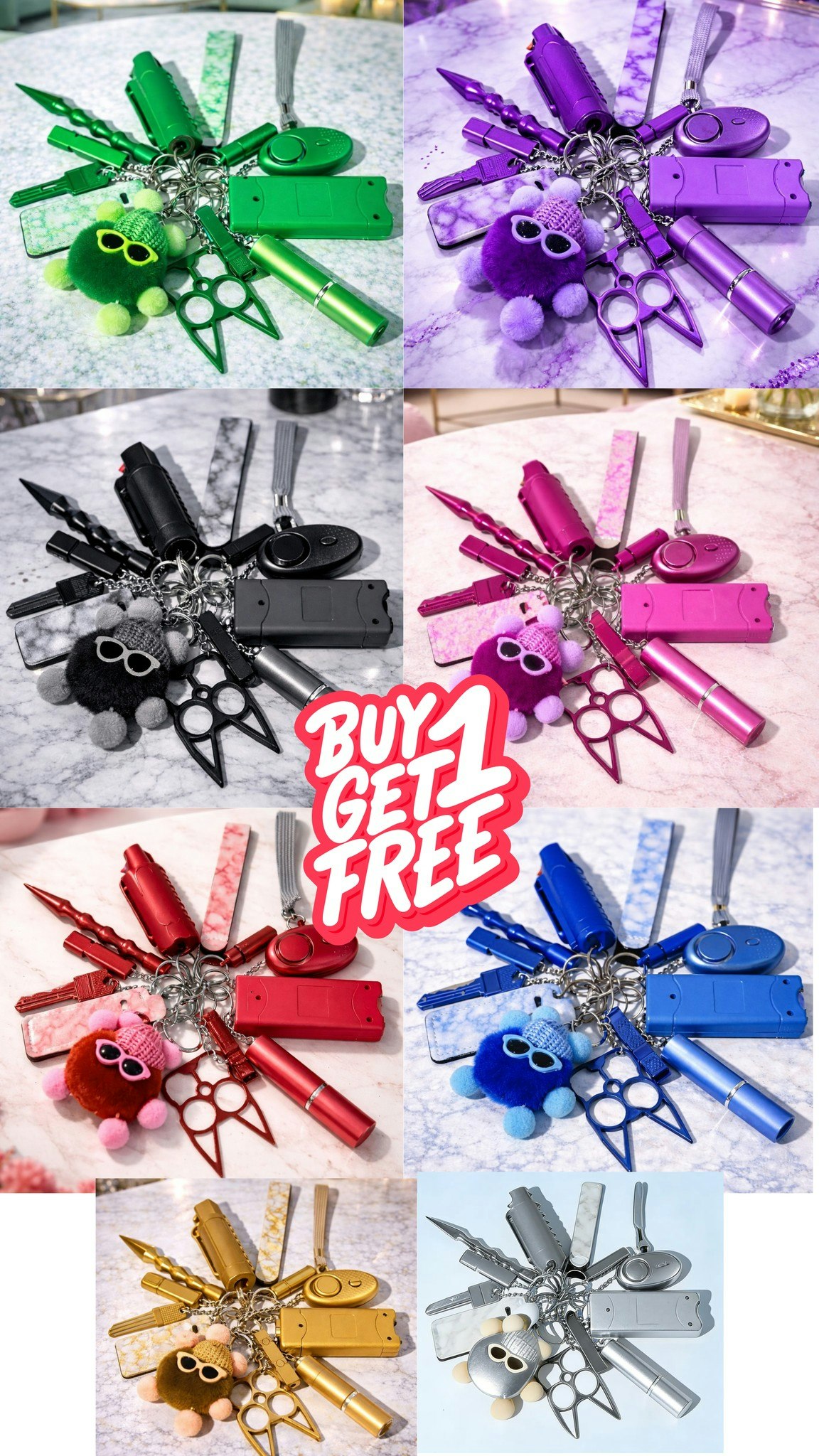 Self Defense keychain by Safety Shop gallery image