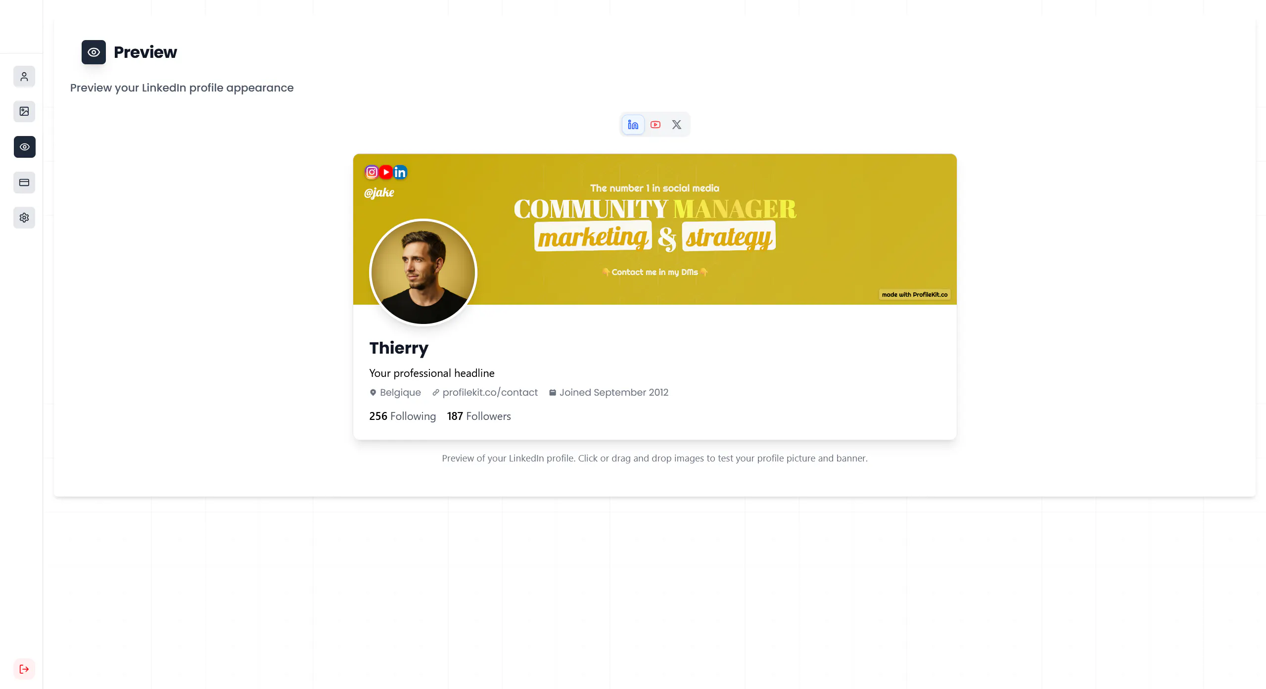 ProfileKit gallery image