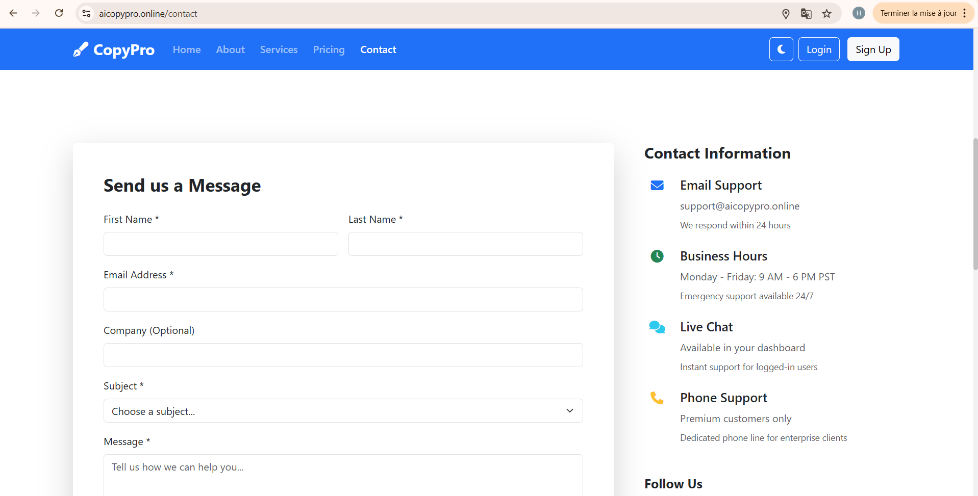 Media AI Copypro - Tạo bản sao chuyển đổi cao với AI trong vài giây 1
