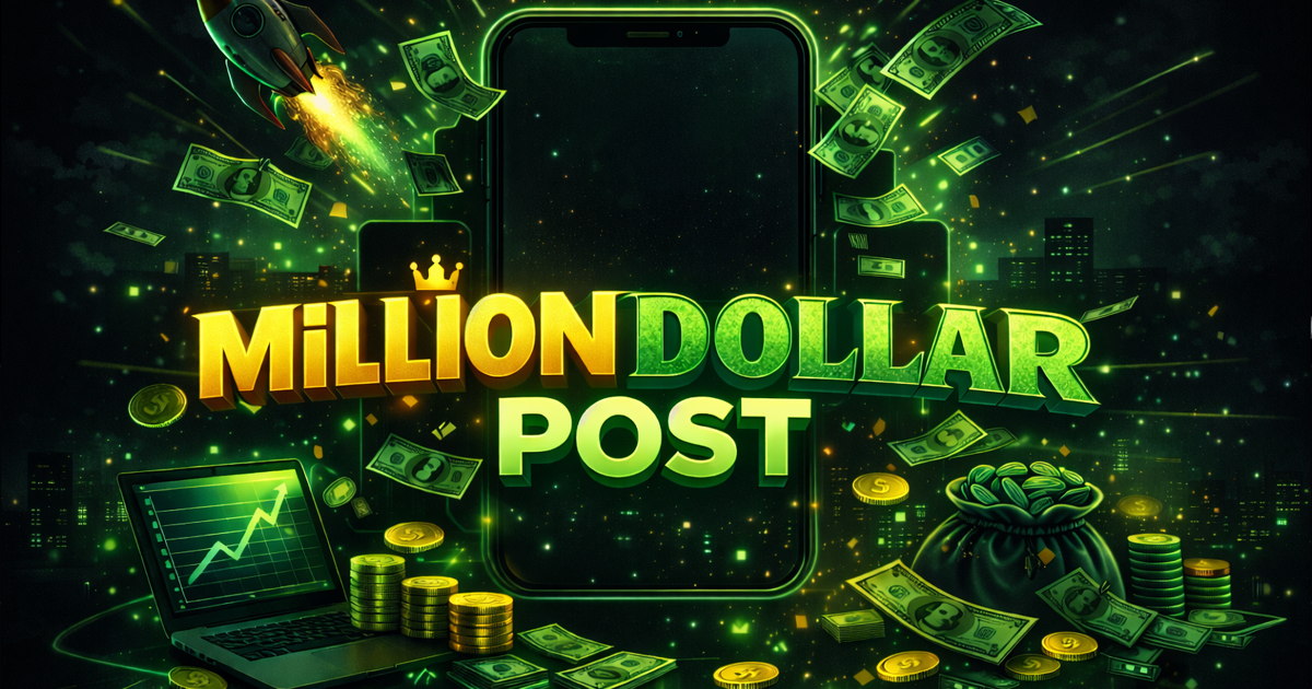 MillionDollarPost - Main product screenshot demonstrating key features and user interface
