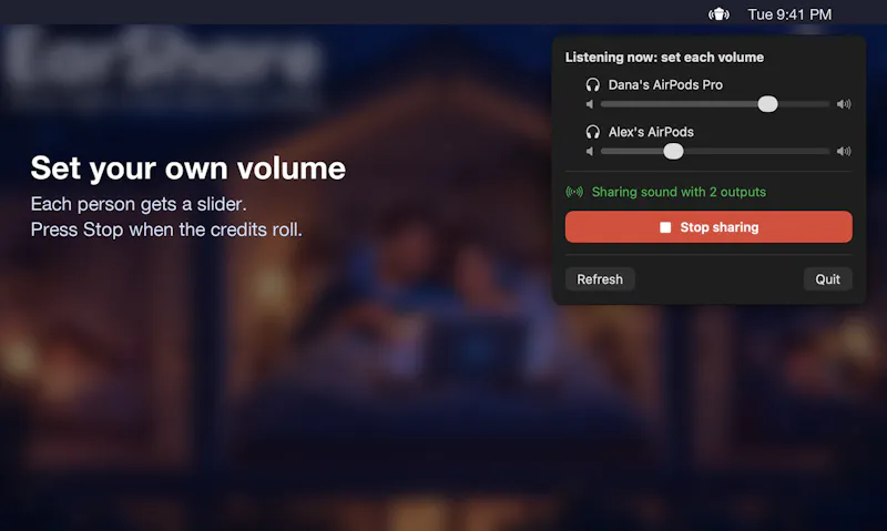 EarShare screenshot 4