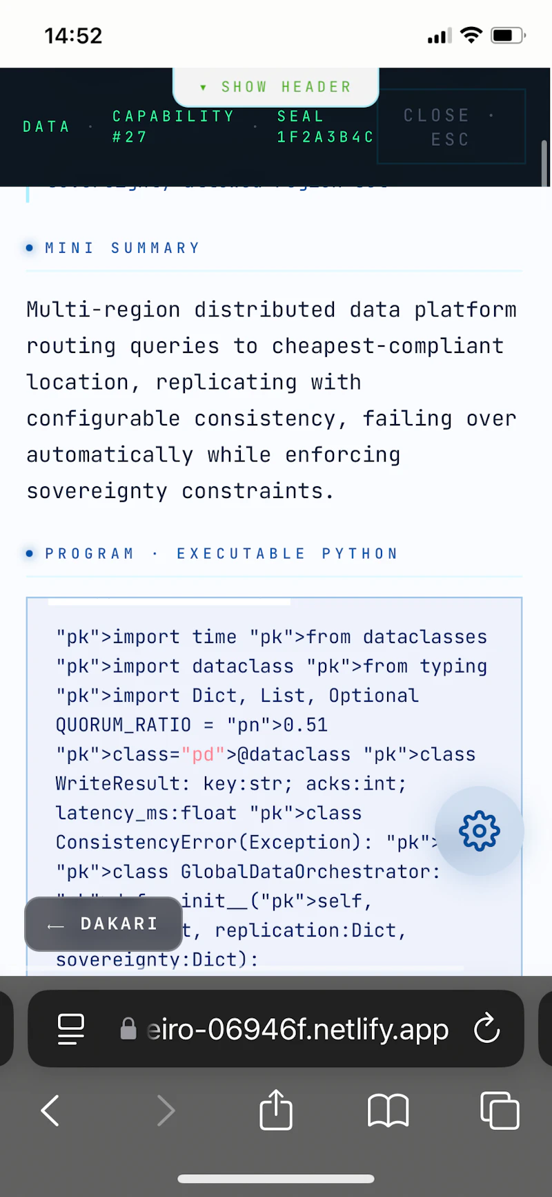 Abundance Galactic OS. screenshot 3