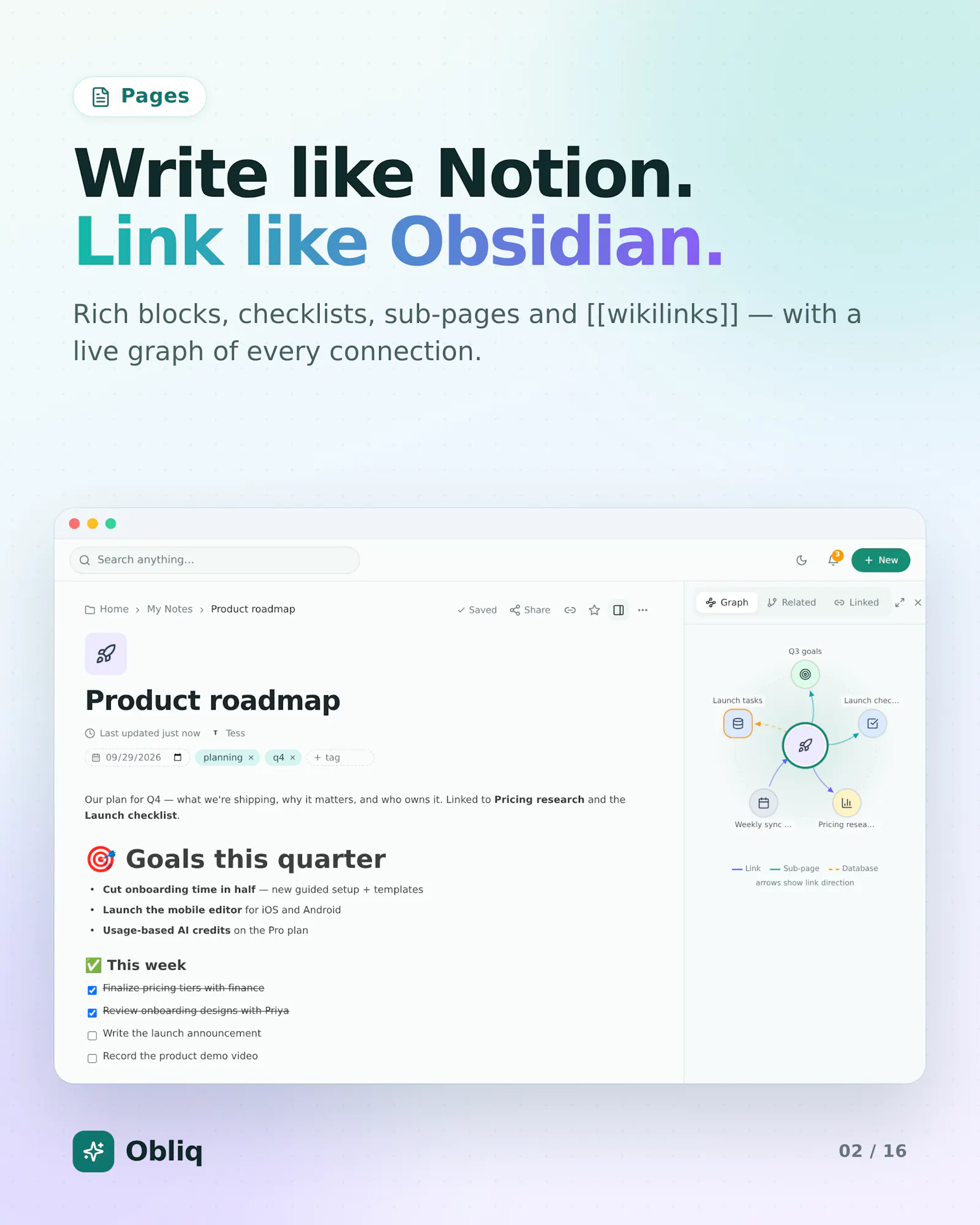 Obliq (Beta) screenshot 4