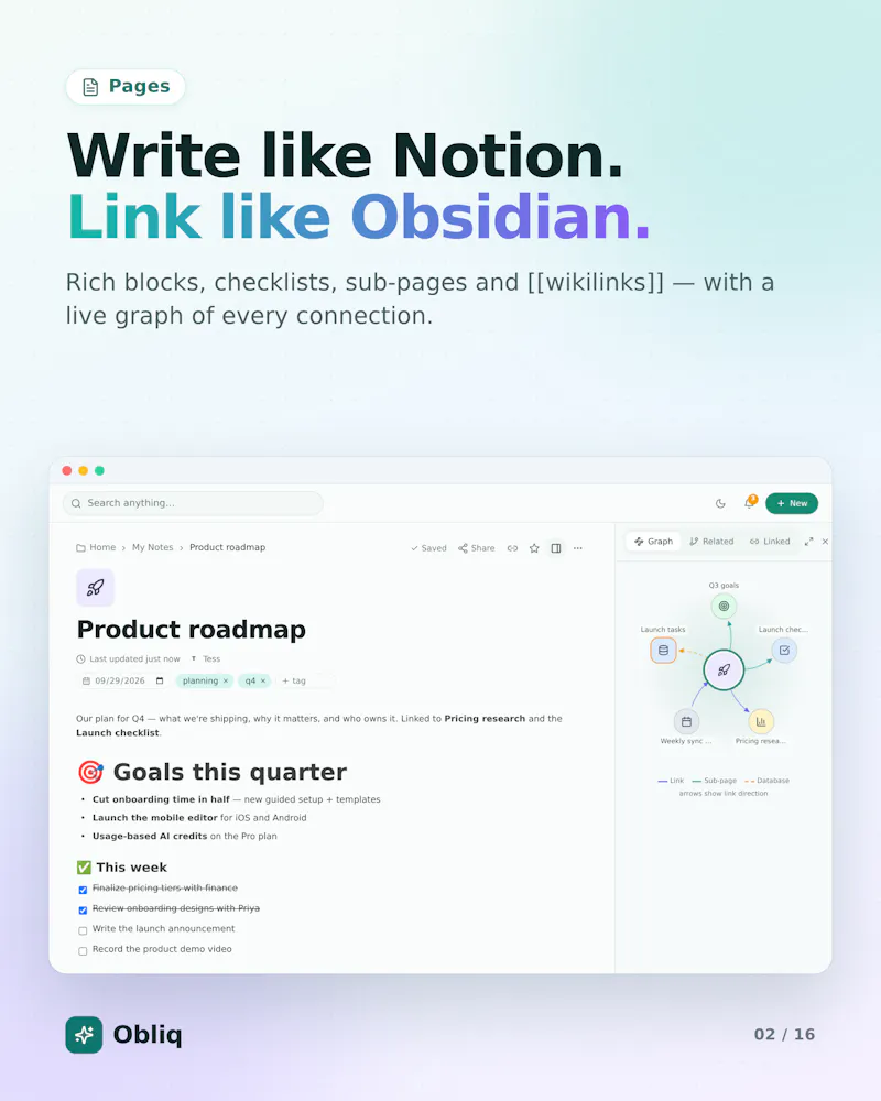 Obliq (Beta) screenshot 4