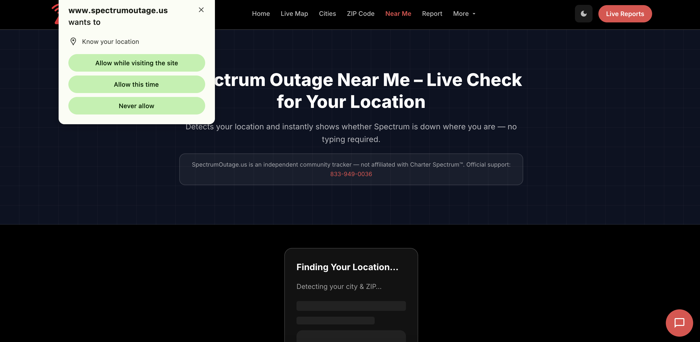 SpectrumOutage.us gallery image