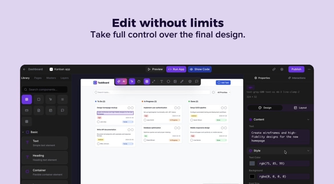 Nevit Builder - Screenshot 3 showing product features and functionality