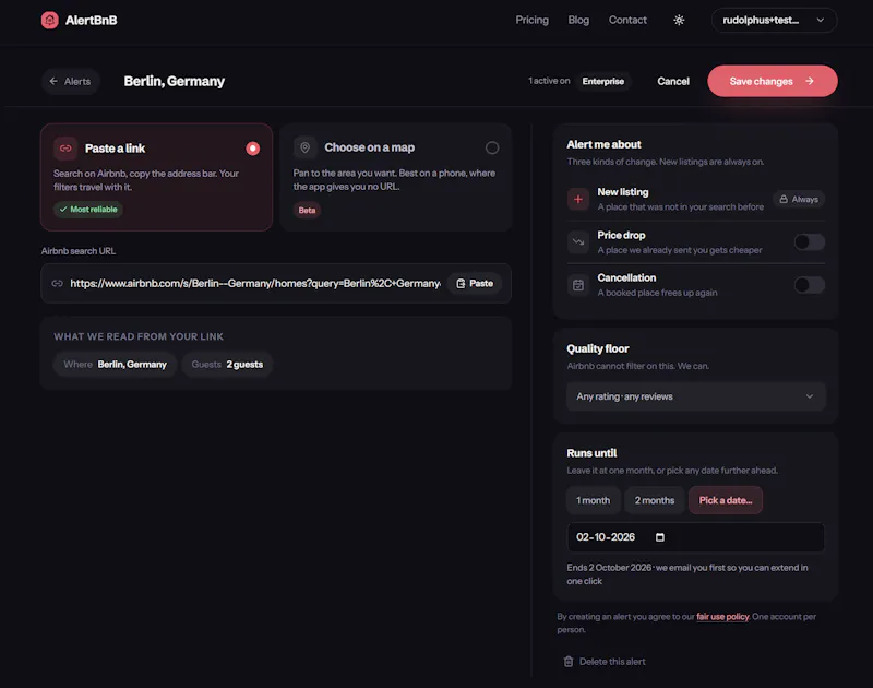 AlertBnB screenshot 4