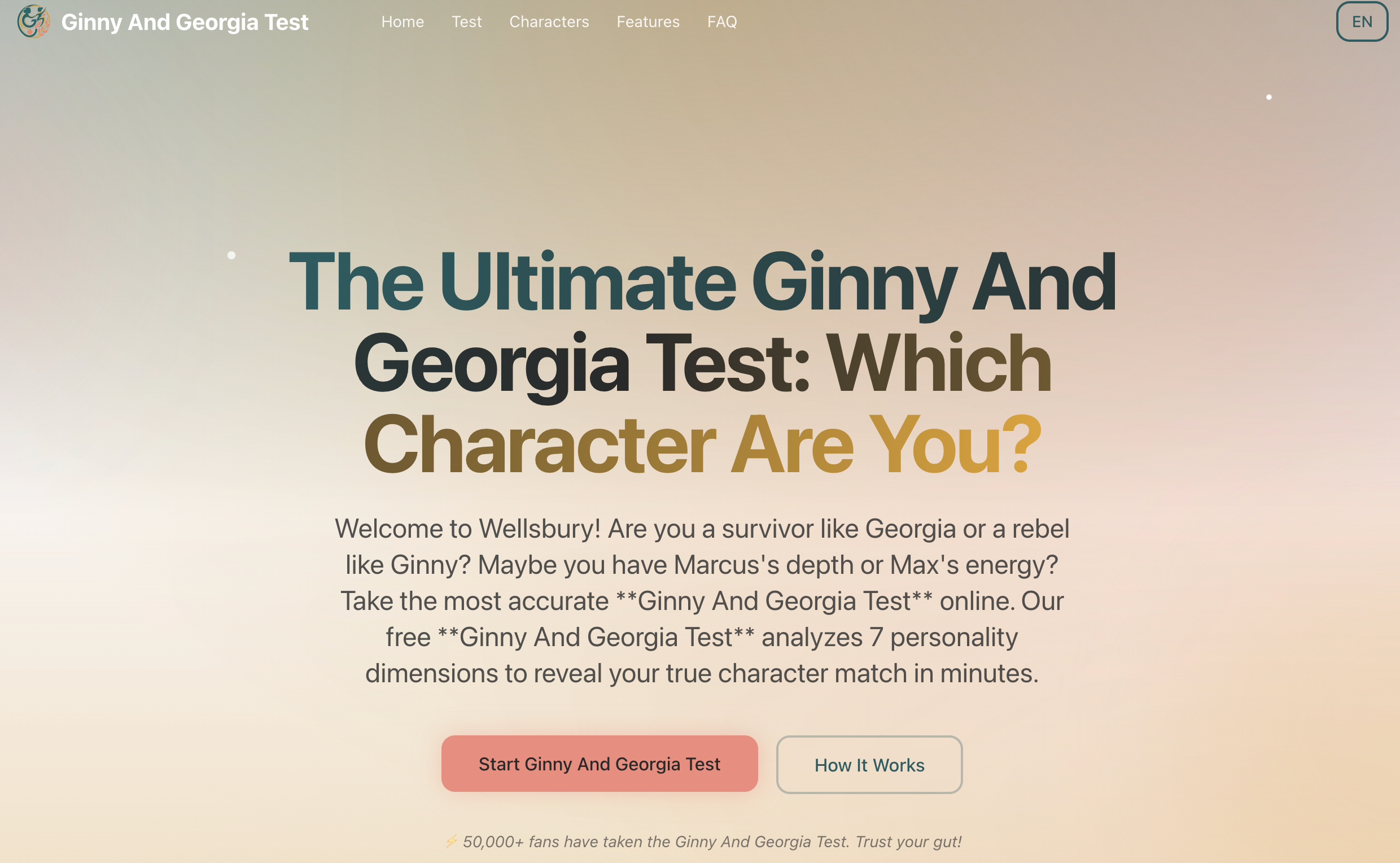 Ginny And Georgia Test - Product Hunt launch logo