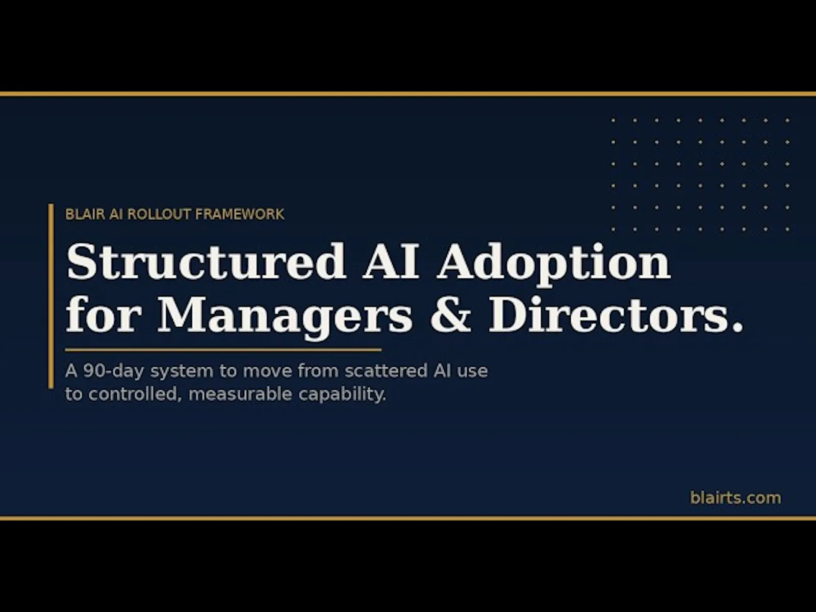 AI Rollout Framework screenshot 1 (video preview)
