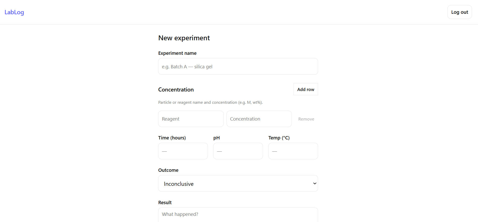 LabLog gallery image