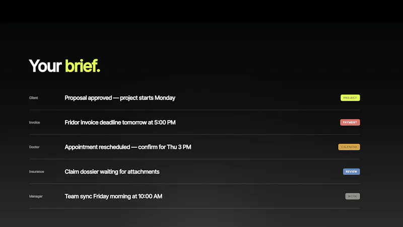 InboxBriefs screenshot 3