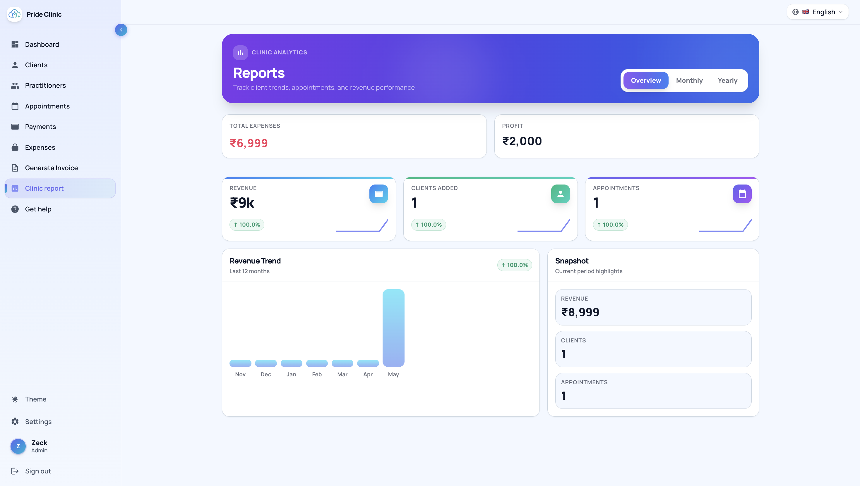 MyClinicCRM gallery image