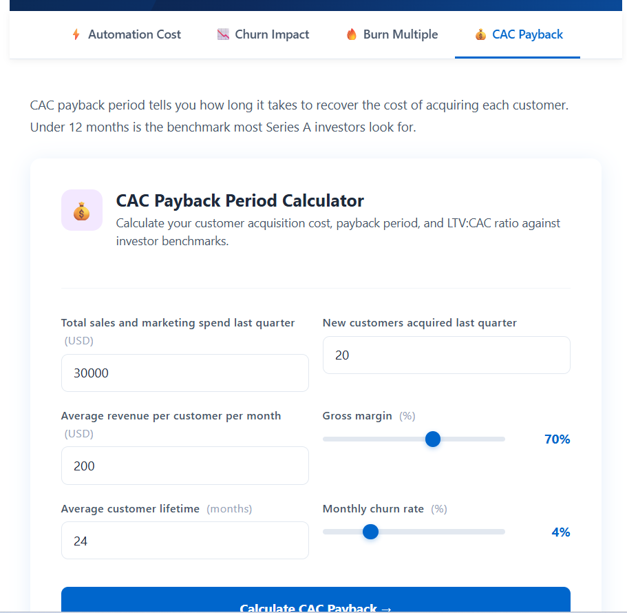 Automaiva SaaS Calculators gallery image