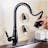 New Arrival Black Bronze Brass Pull Out Mixer Water Kitchen Tap TA368P