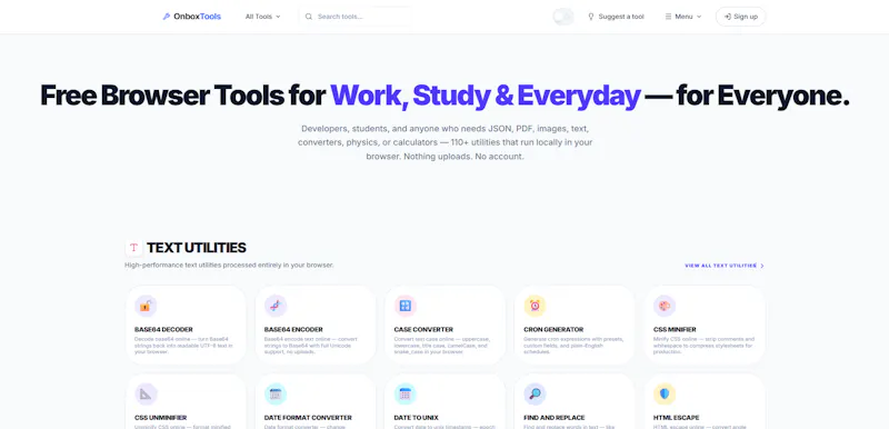 OnBoxTools screenshot 2