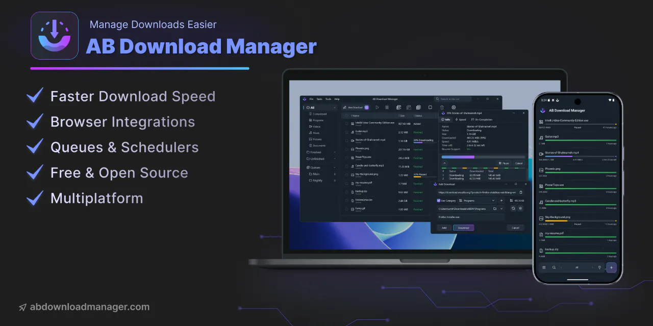 AB Download Manager gallery image