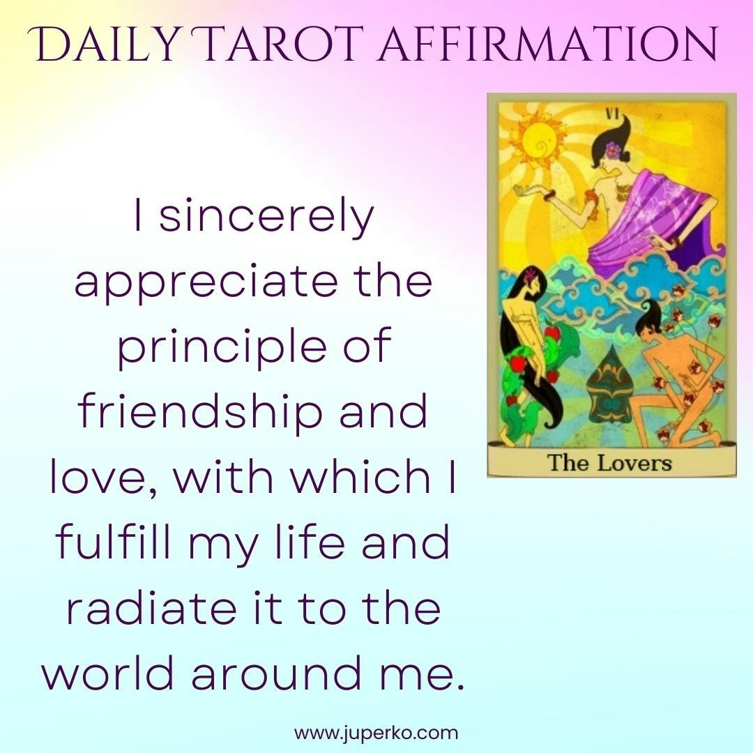 Tarestas del tarot con afirmaciones positivas media 2