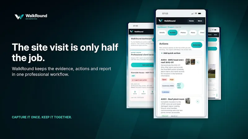 WalkRound screenshot 1 (video preview)