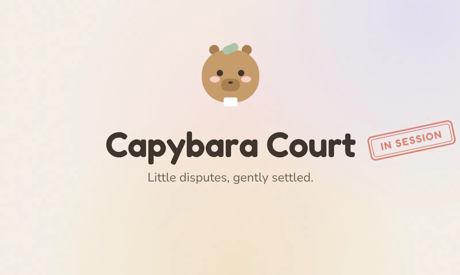 Capybara Court screenshot 2