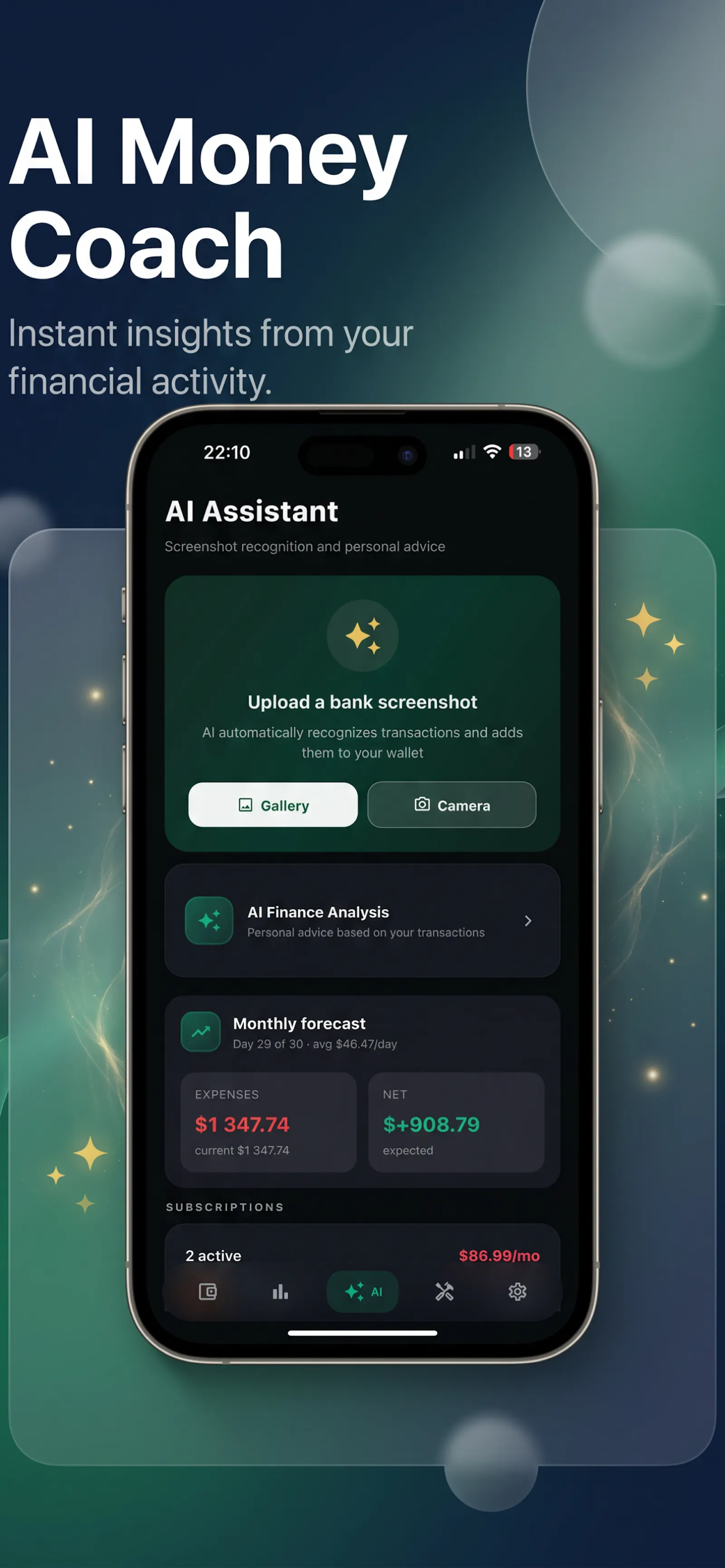 Finance App: AI Tracker screenshot 4