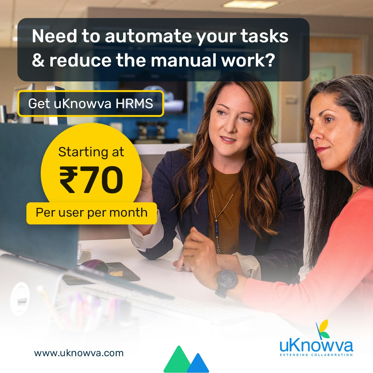 UKNOWVA HRMS - स्मार्टस्टेस्ट HRMS मीडिया 3