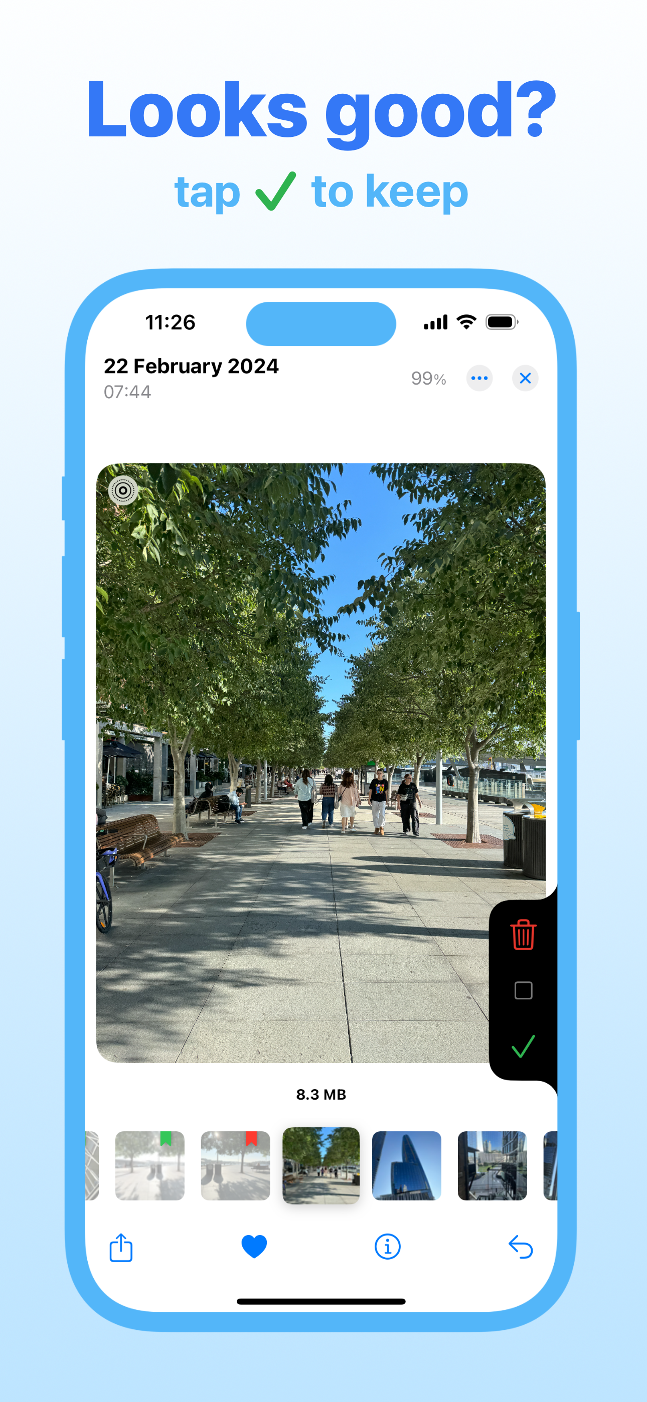Pulire - Taglia i costi iCloud ripulendo la tua galleria media 4