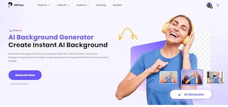 HitPaw Online AI Background Generator gallery image