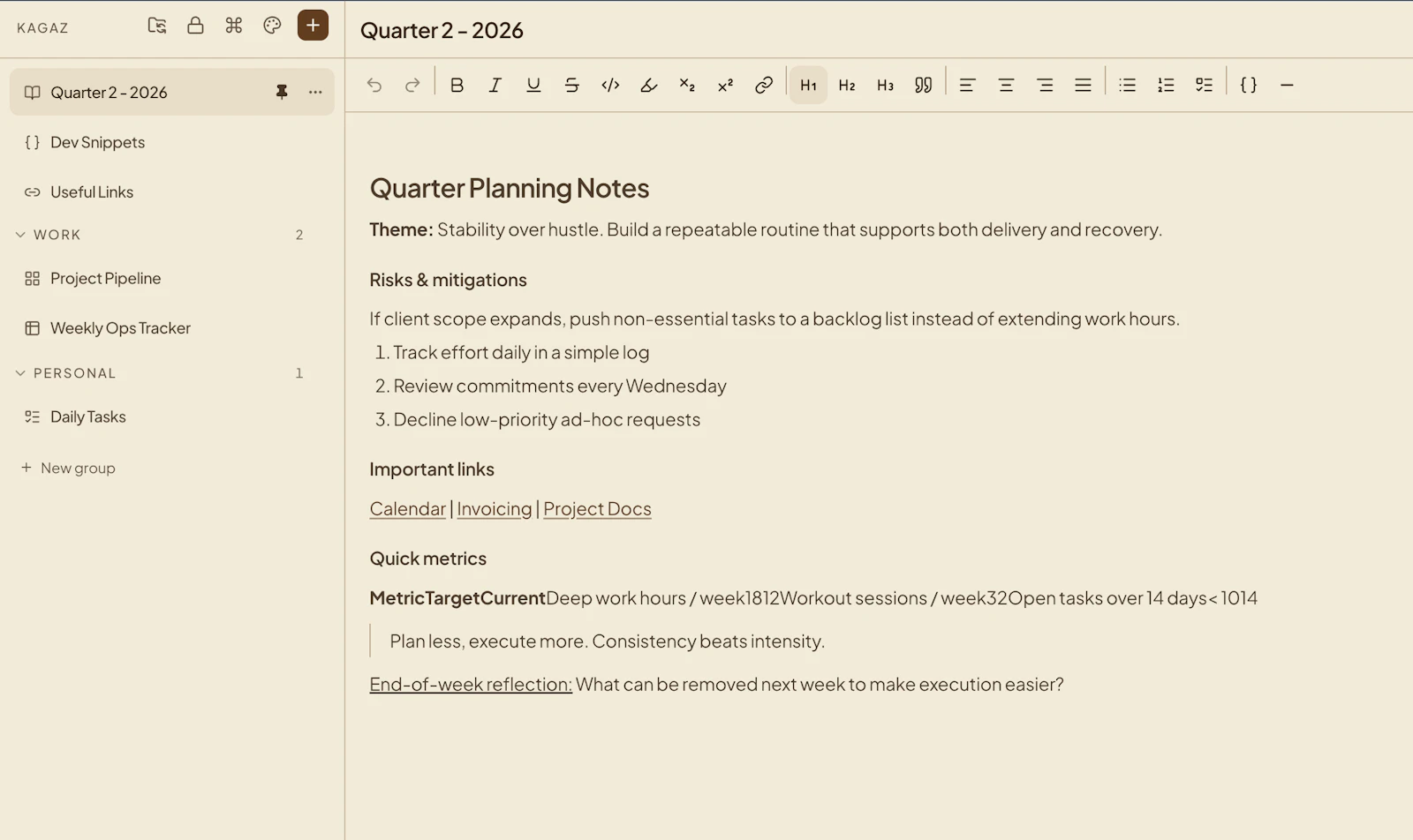 Kagaz screenshot 3