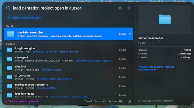 Search On Mac screenshot 3