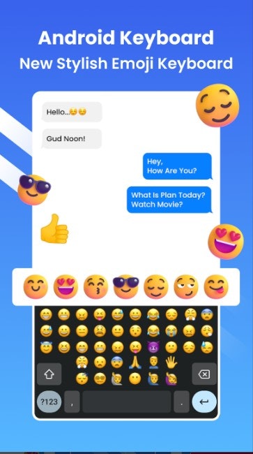 Média Aikeyboard: Font à thème et emoji 1