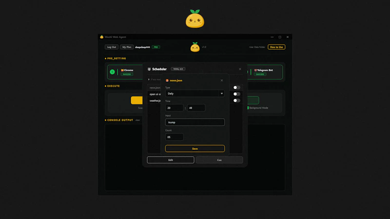 Mochi Web Agent screenshot 4