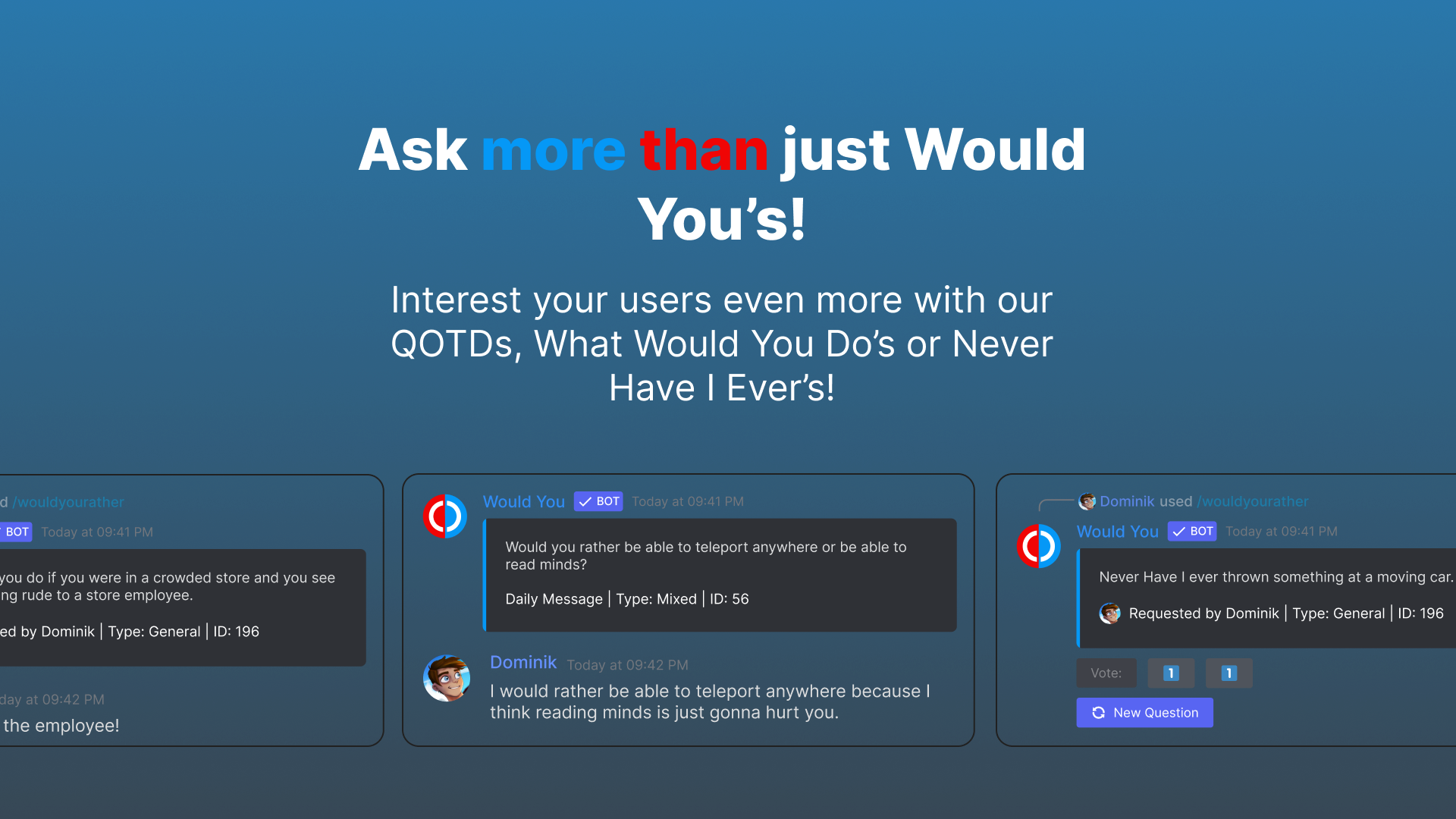 Would You gallery image