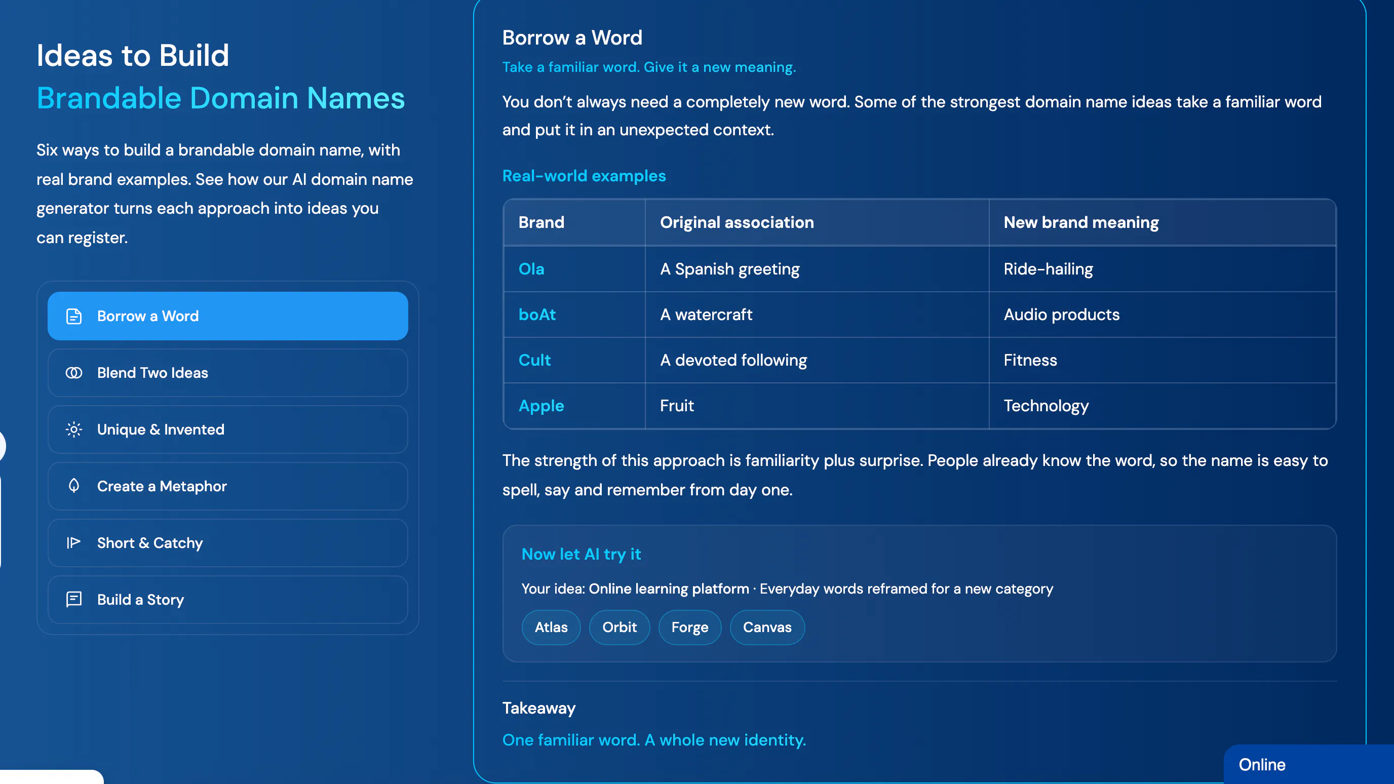Hynts - AI Powered Domain Name Generator gallery image