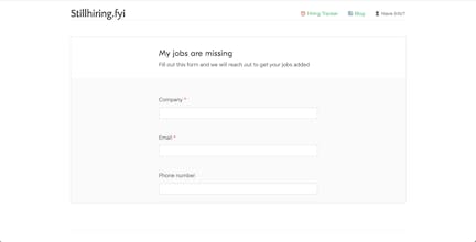 Stillhiring.fyi gallery image