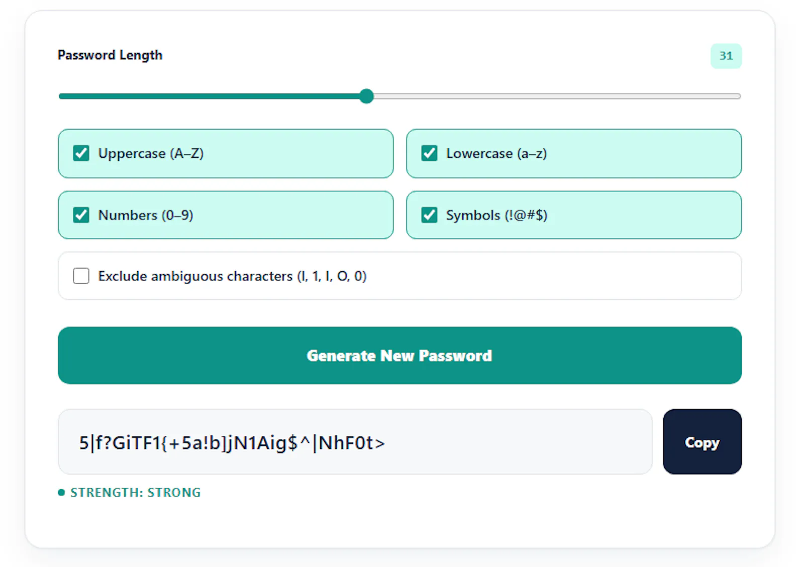 Make Me a Password screenshot 2