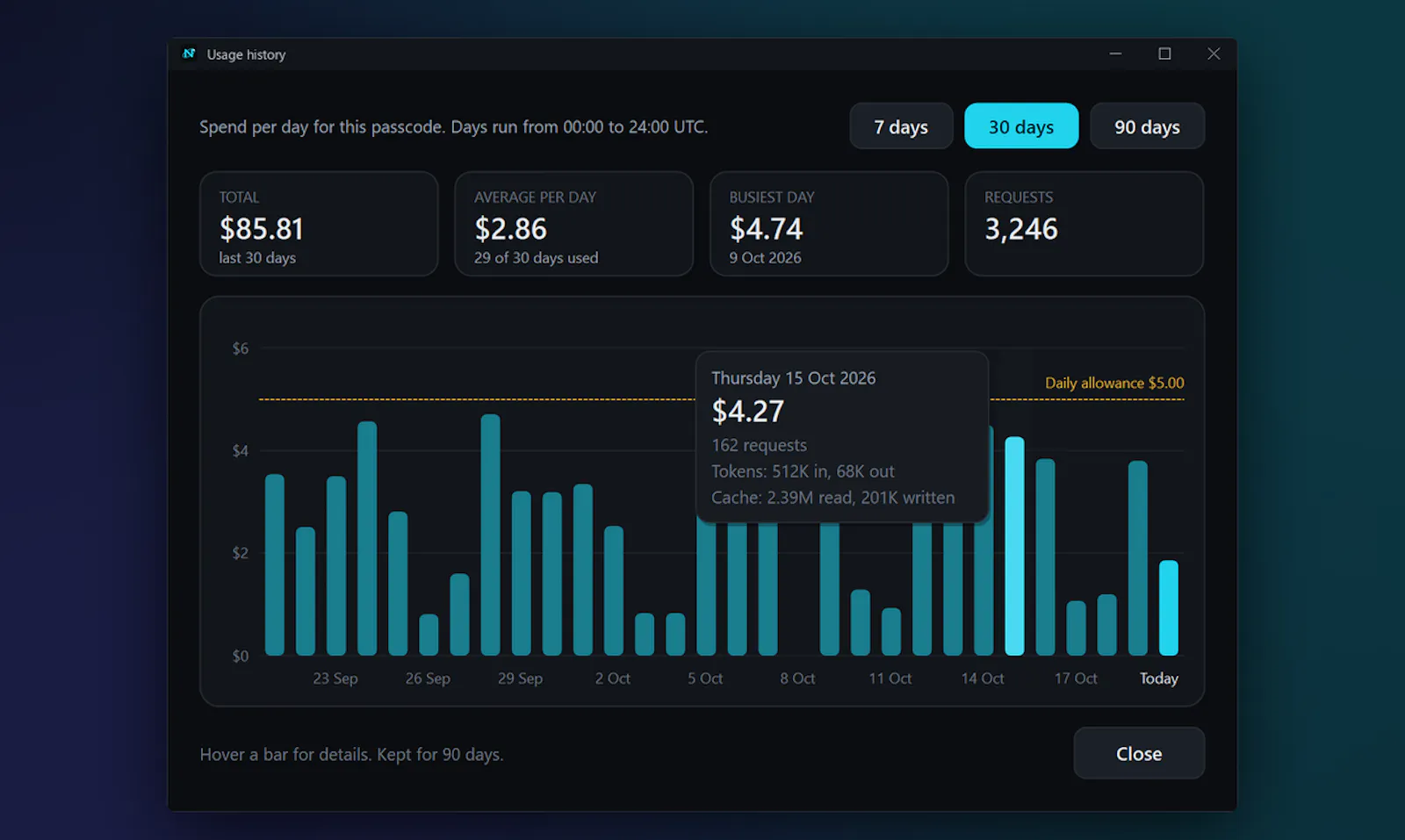 Nyxo screenshot 5