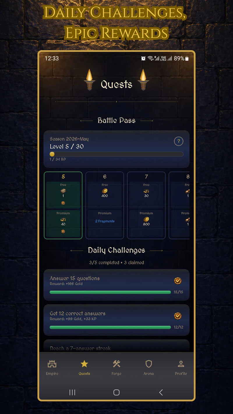 MindCitadel: Quiz RPG screenshot 6