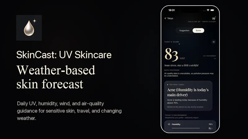SkinCast screenshot 1